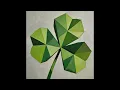 Cubism Shamrock Art 3 Hour Relaxing 4K TV Wallpaper Ambient Screensaver