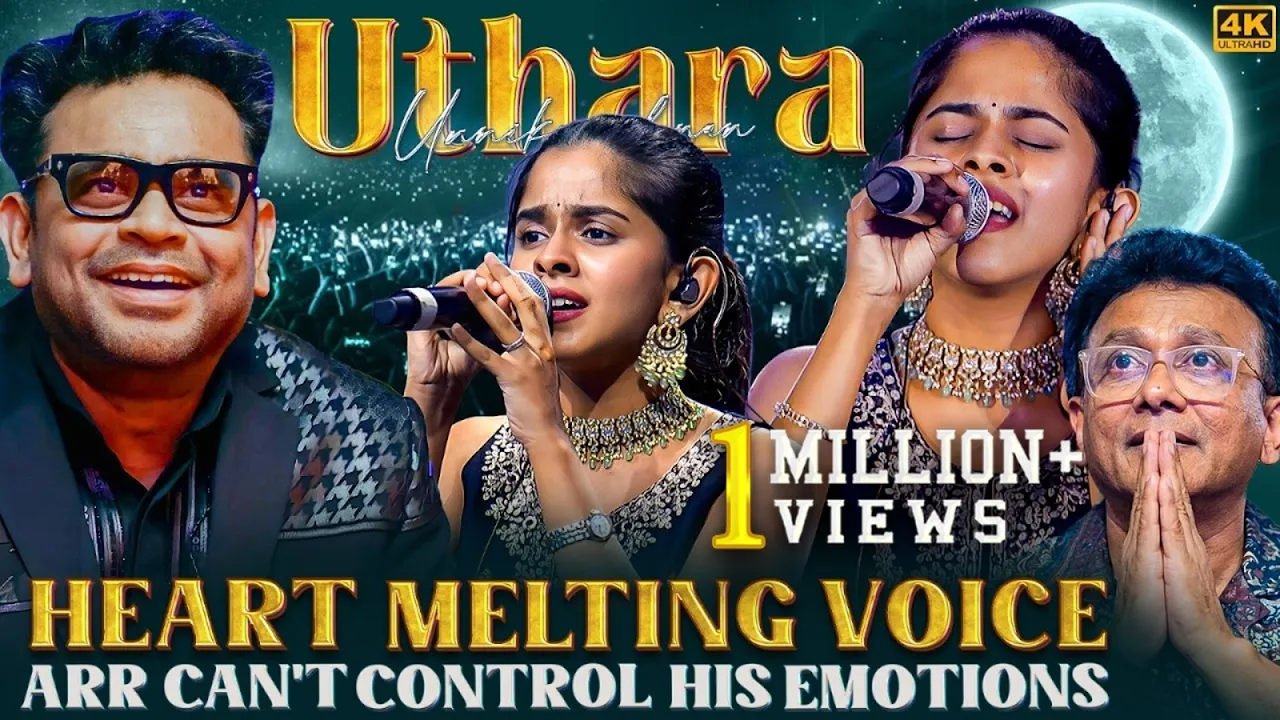 The Best Mood Lifter Ever! ✨ Uthara-வின் தெய்வ குரலில் ARR Melodies ❤️ A Sweet Treat for the Soul 🎧