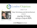 Joyride VS Code using a Clojure REPL by Peter Stromberg and Michiel Borkent
