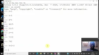 Beginner s Python Tutorial -- mathematical expressions and operators