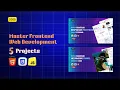 Build 5 Real World Projects in 3 Hours Full Frontend Projects HTML CSS JAVASCRIPT