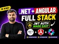 NET Angular Full Stack Tutorial JWT Authentication Authorization