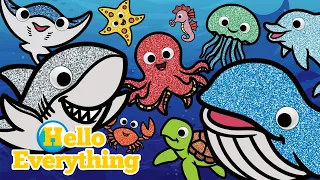 What Animal Am I? | Sea Animals | Learn Animal Names and Habitats