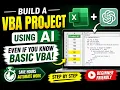 How to Build a VBA Project Using AI Excel Automation for Beginners