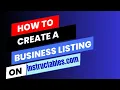 A Beginner s Guide to Creating a Business Listing on Instructables com