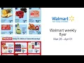 Walmart weekly flyer Mar 26 - Apr 01