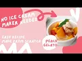 Lagu 🇮🇹 How to make gelato ice cream | Peach Gelato ice cream recipe | Tea Time with Tammie