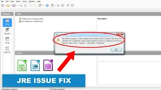 How to Install JRE in LibreOffice FIXED LibreOffice requires a Java runtime environment