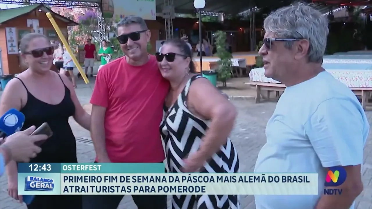 Primeiro fim de semana da Páscoa mais alemã do Brasil atrai turistas para Pomerode