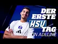 MIDFIELD REINFORCEMENT Martin Adeline s first day at HSV Medical check first training
