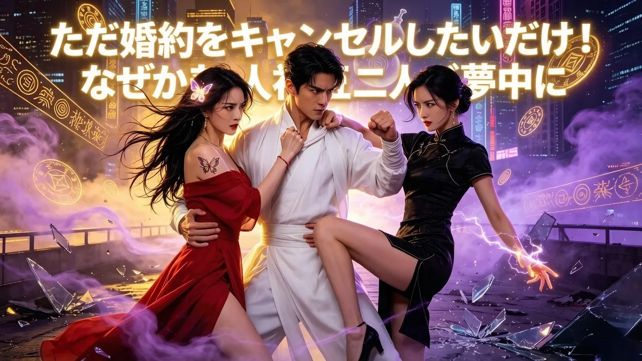 ただ婚約をキャンセルしたいだけ！なぜか美人社長二人が夢中に poster