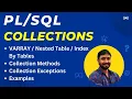 PL SQL Collections Tutorial for Beginners in Hindi