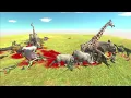 Download Lagu ANIMALS-DEINONYCHUSAURUS Epic battle simulation in Animal Revolt Battle Simulator! #