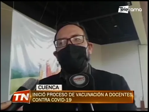 Inició proceso de vacunación a docentes contra covid-19