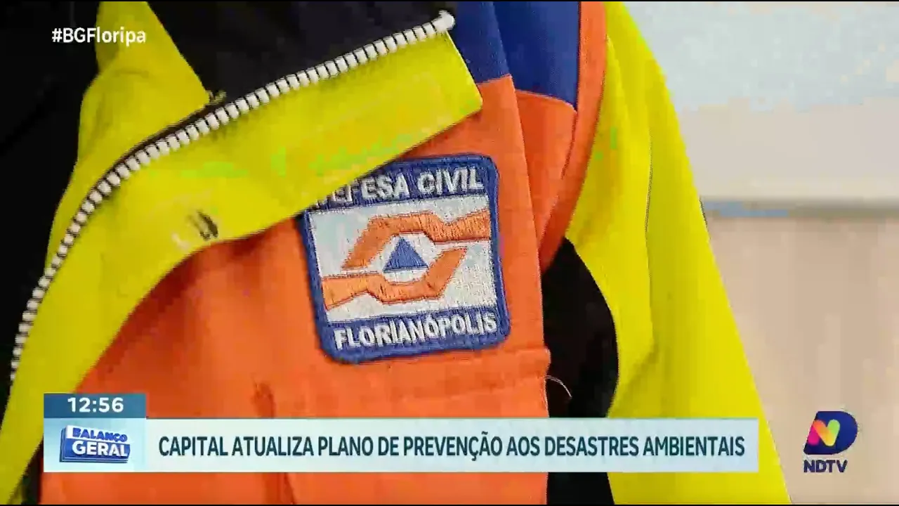 Florianópolis atualiza plano de prevenção a desastres ambientais
