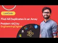 LeetCode 442 Find All Duplicates in an Array Solution Explained