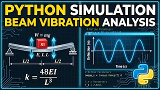 Simulating Structural Dynamics Beam Vibration from Physics to Python