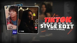 How To Make Viral Tiktok Style Edits | After Effects | Ultimate Guide