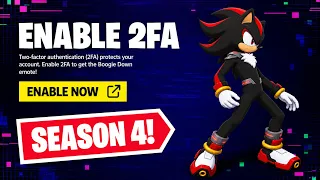 HOW TO ENABLE 2FA ON FORTNITE CHAPTER 7 SEASON 4