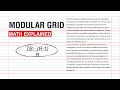 How to Align Modular Grid with Baseline Grid Formula Explained