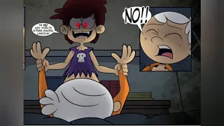 luna se vuelve y pierde el control halloween comic loud house