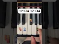 Download Lagu Brr Brr Patapim Alarm - easy piano tutorial #shorts