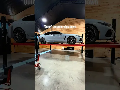 It’s never a “Quick” wipe down 😂#m8#bmw#cars #shorts#ytshorts