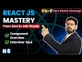 React JS Mastery Ch 2 - Component Overview Core React Concept Techeducoder