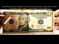 United States New Ten Dollar 10 bill Features Security