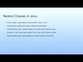 Medium Summary Lecture 11 Java Static Scope Rule