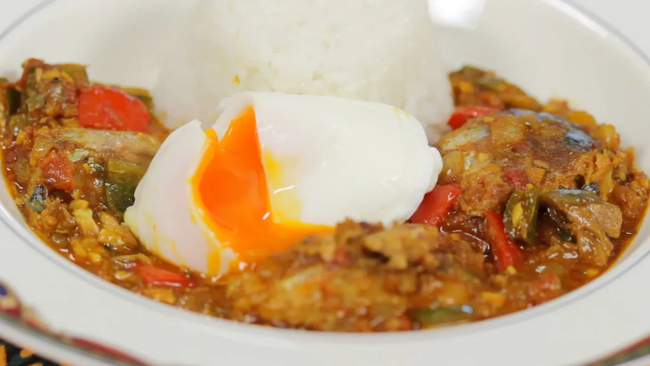 Easy Fish Curry Recipe - Delicious Mackerel and Poached Eggs Will Entertain Your Taste Buds
