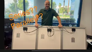 How to set up solar panels in series and parallel