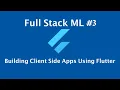 Full Stack Tutorial Gender Prediction with ML - Building client side apps using Flutter