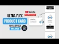 CSS Expanding Product Card Animation Hover Card UI Design HTML CSS