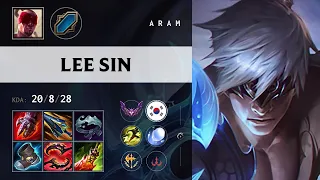 Lee Sin ARAM - KR server Patch 26 15