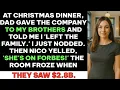 Download Lagu At Christmas Dinner, My Family Handed the Business to My Brothers—Then Forbes Handed Me $2.8B