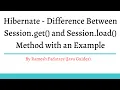 Hibernate get vs load Explained with Examples