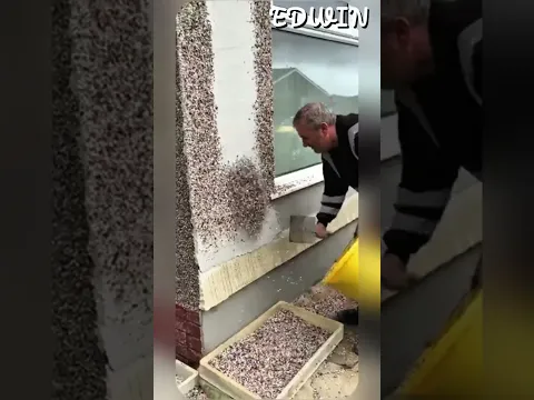Modern Masonry Technique: Pebble Dashing