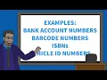 What Is A Check Digit Validation Rules GCSE COMPUTER SCIENCE