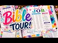 Bible Tour Colorful Tip-Ins Printables Faith Journaling