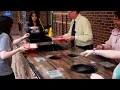Students at Southampton Middle School build The Gauntlet for their recycling program