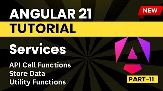 Angular 21 Tutorial for Beginners Service in Angular Part - 11