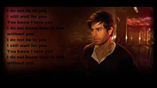 enrique iglesias subeme la radio lyrics in english