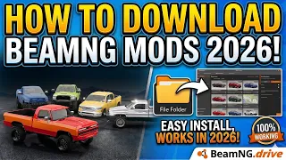 How to Install Any BeamNG drive Mod 2026 Vehicle Map Pack Tutorial Easy Step-by-Step Guide