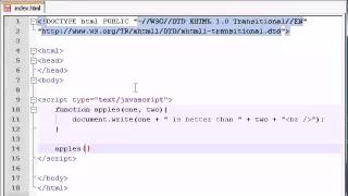 Beginner JavaScript Tutorial 8 Functions with Multiple Parameters