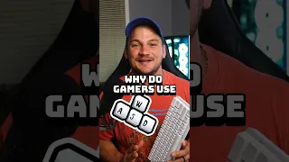 Why do gamers use the WASD keys