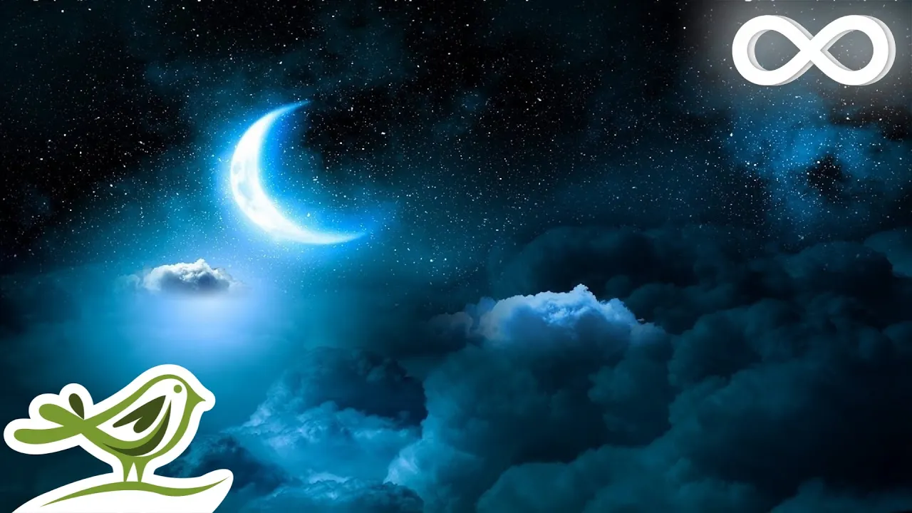 Blue Night: Deep Sleep Music with Soft Ocean Waves in the Background Blue Night: Deep Sleep Music with Soft Ocean Waves in the Background