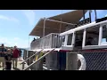 Wednesday August 7th Delivering the Mail on a Floating Post Office