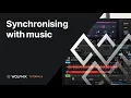 Synchronising with music