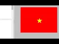 How to make flags of various countries in python